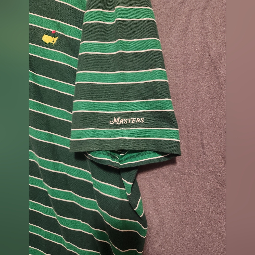 Masters Collection XXL Green Polo Stripes - Picture 3 of 10